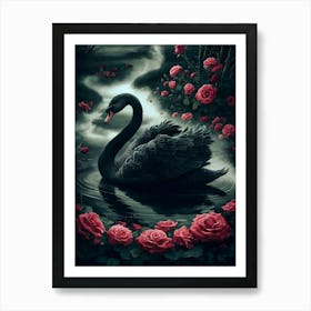 Black Swan Art Print