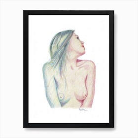 Nude Woman 1 Art Print