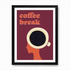 Coffee Break Art Print