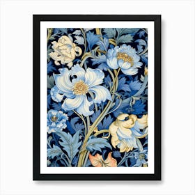 William Morris Floral Art Print