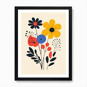 Floral Bouquet Art Print