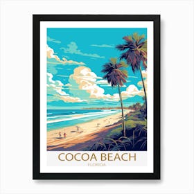 Cocoa Beach Florida Art Print