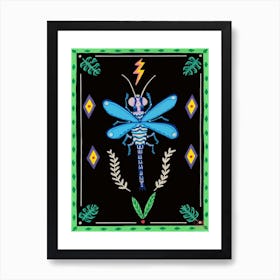 Original Dragonfly Art Print