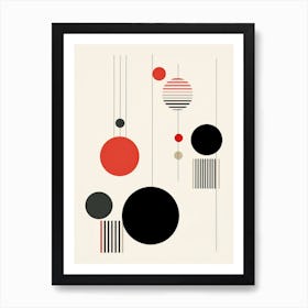 Abstract Circles 17 Art Print