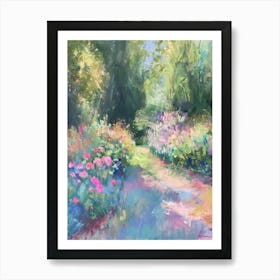  Floral Garden English Oasis 3 Art Print