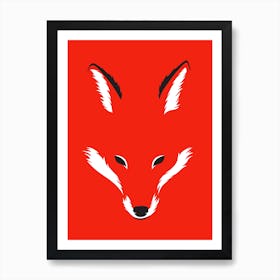 Foxy Shape Art Print