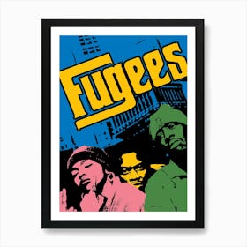 lauryn hill Fugees music Art Print