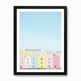 Cornwall Colourful View 1 Art Print