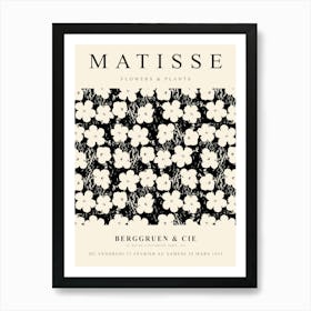 Matisse Flowers And Plants 1 Art Print