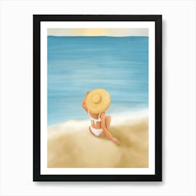 Beach Morning Art Print