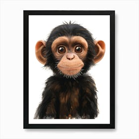 Baby Chimpanzee Póster