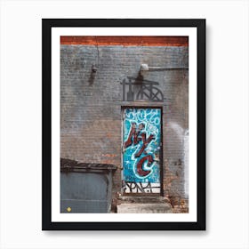 NYC Door Art Print