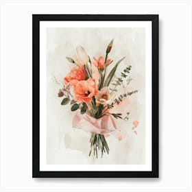 Bouquet Of Flowers 6 Art Print