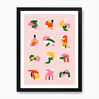 Yogis Art Print