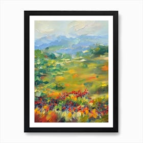 Crown Of Thorns Impressionist Painting Art Print