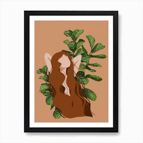 Sierra Botanical Fairy Art Print