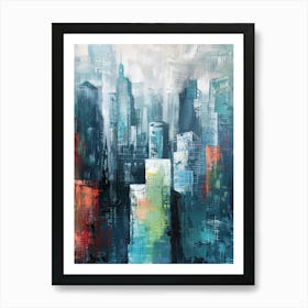 New York City Skyline 5 Art Print