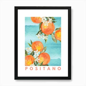 Italian Orange Poster Art Print