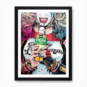 Harley Quinn Art Print