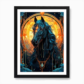 Dark Horse Art Print