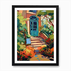 Dumbarton Oaks Gardens Usa Painting 7 Art Print