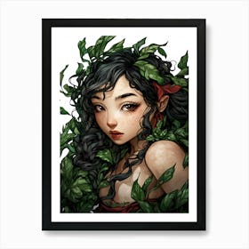 Elven Girl Art Print