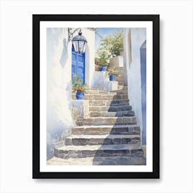 Blue Door 44 Art Print