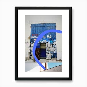 Blue Door Art Print