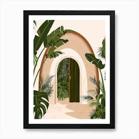 Doorway To The Jungle Art Print