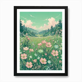 Wildflowers 3 Art Print