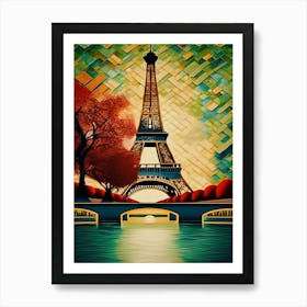 Paris Eiffel Tower 5 Art Print