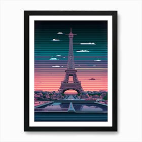 Eiffel Tower 1 Art Print