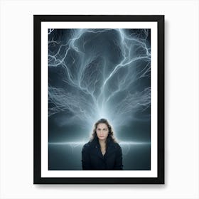 Lightning Thoughts Art Print