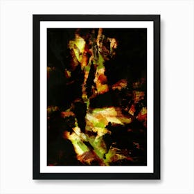 Abstract Night portrait Art Print