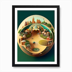 Antgarden3 Art Print