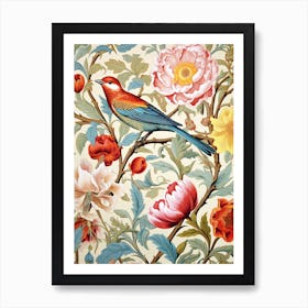 Bird On A Branch 16 Art Print