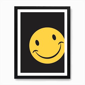 Smiley Face Art Print