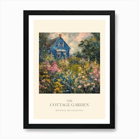 Nature Cottage Garden Poster 3 Art Print