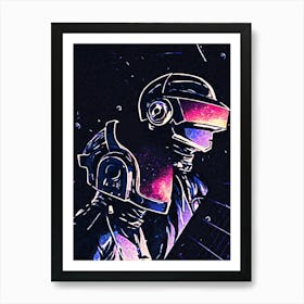 Daft Punk, Daft Punk, Daft Punk, Daft Punk, Daft Punk, Art Print