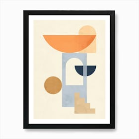 Geometry and architecture 9 Art Print