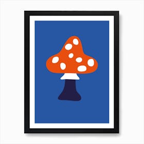 Toadstool Mushroom Fungus Art Print