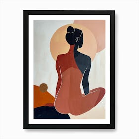 Yoga, Nude Series Art Print