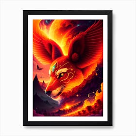 Hellblaze Art Print