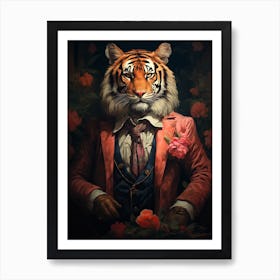 Tiger Portrait 1 Art Print