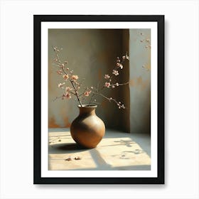 Blossoms In A Vase Art Print