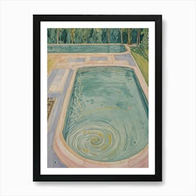 Two Pools Art Print