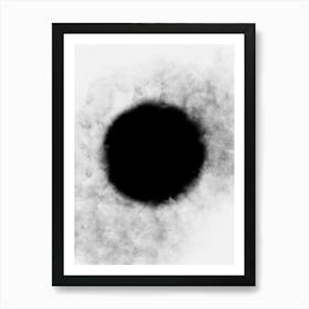 Black Hole Art Print