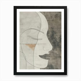 Portrait Of A Woman 406 Art Print