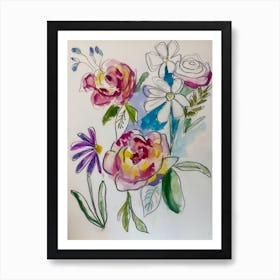 Floral Magic Art Print