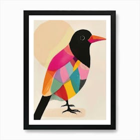 Bird On A Branch 8 Art Print